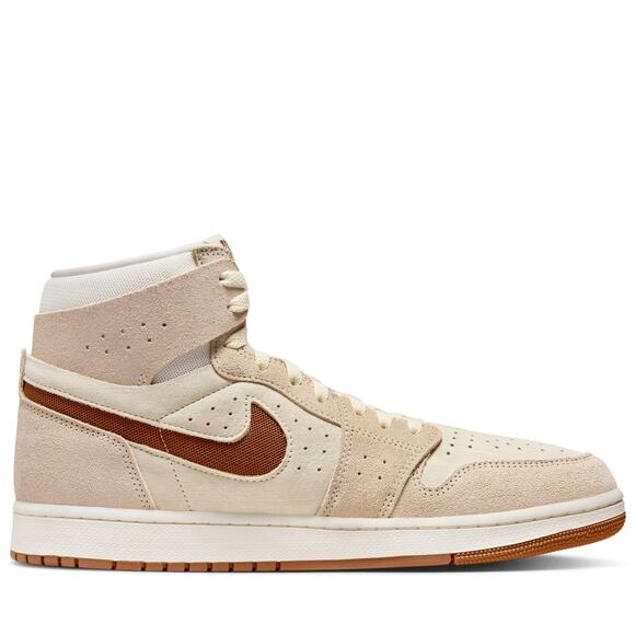 NWT Nike Air Jordan 1 Zoom CMFT 2 Men’s Shoes Sail/Legend Medium Brown Size 13 main image 6